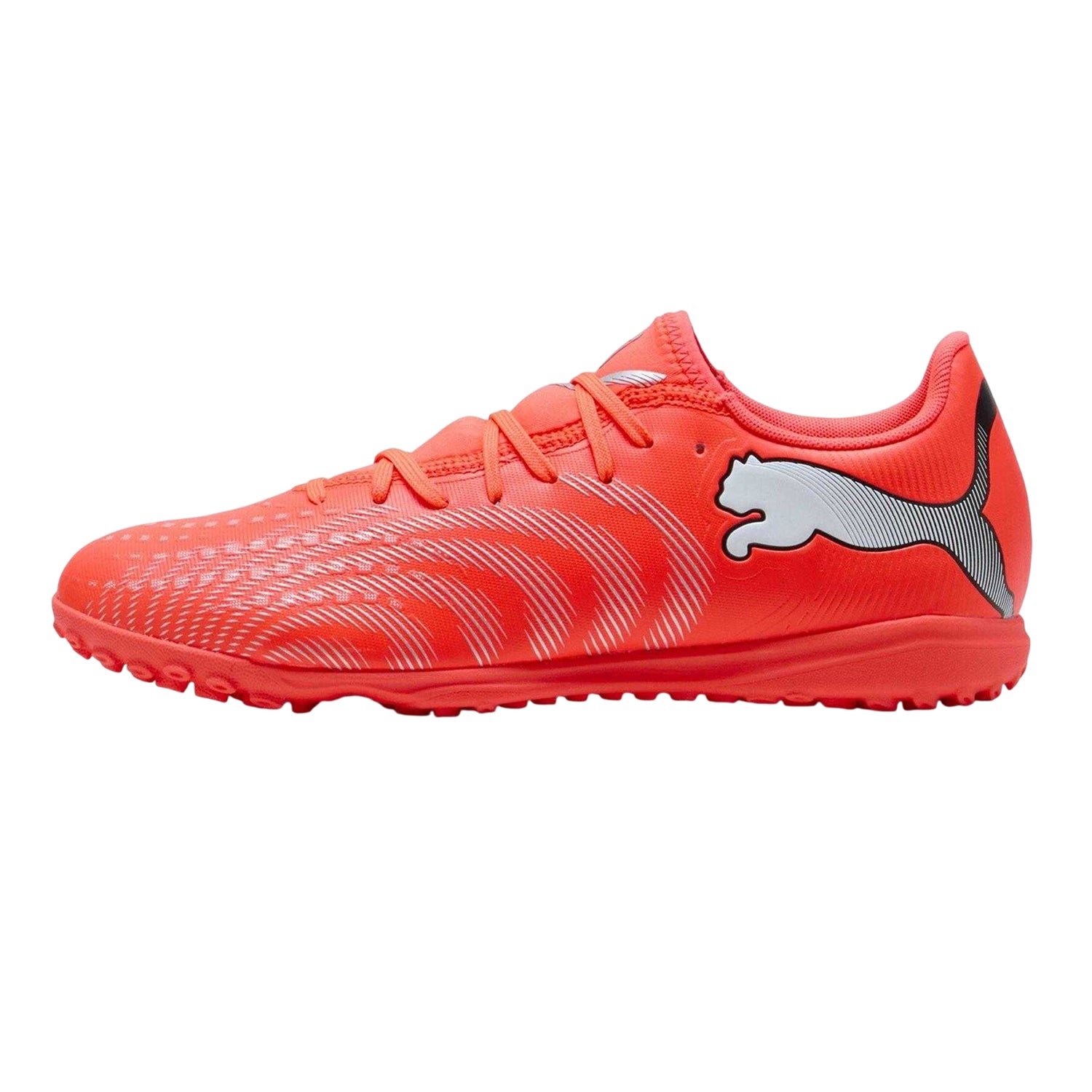 Red-Silver - Side - Puma Mens Future 9 Play Football Boots