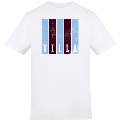 White - Front - AWD Mens Villa Short-Sleeved T-Shirt