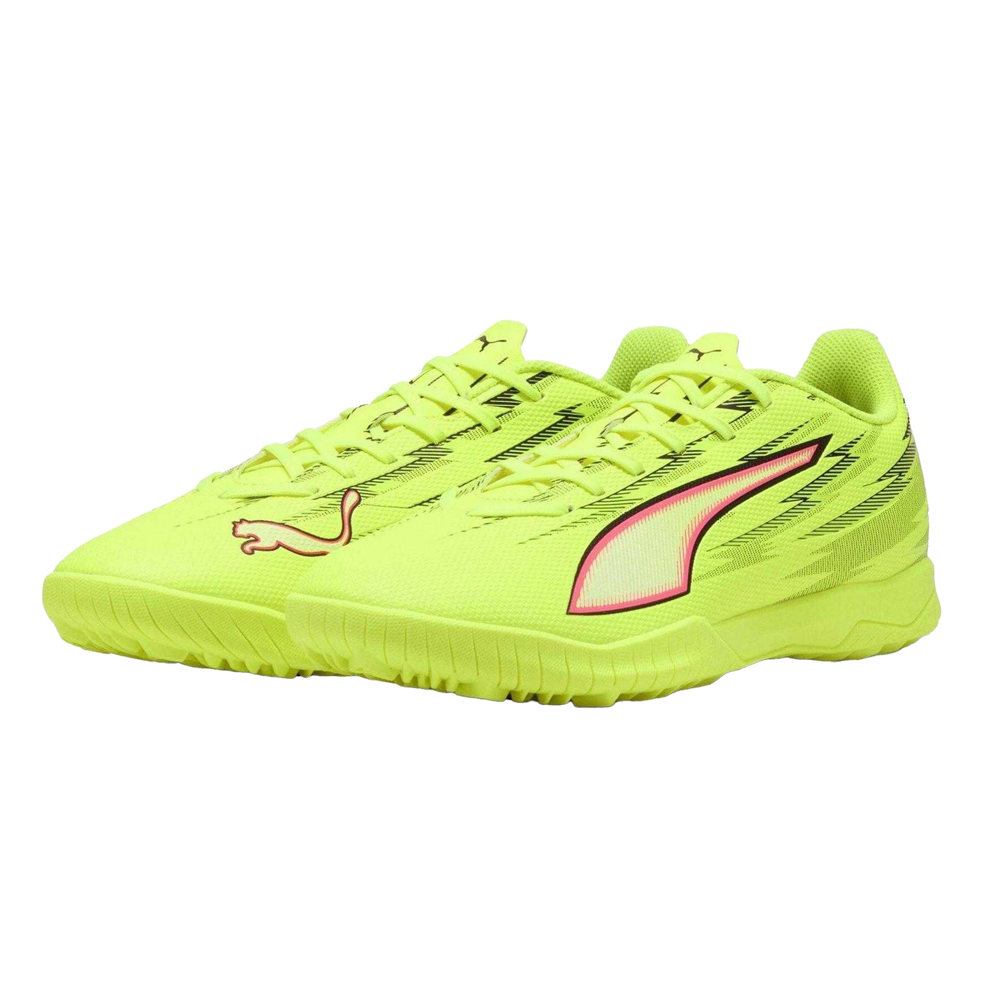 Yellow-Black - Pack Shot - Puma Mens Ultra 5 Play Astroturf Football