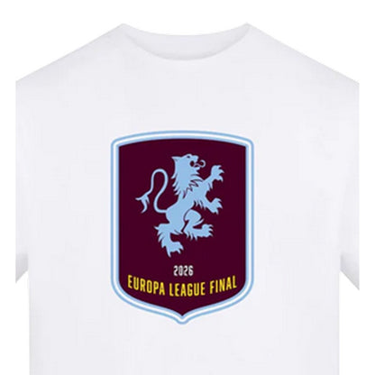 White - Side - AWD Mens Europa League Final 2026 Crest T-Shirt