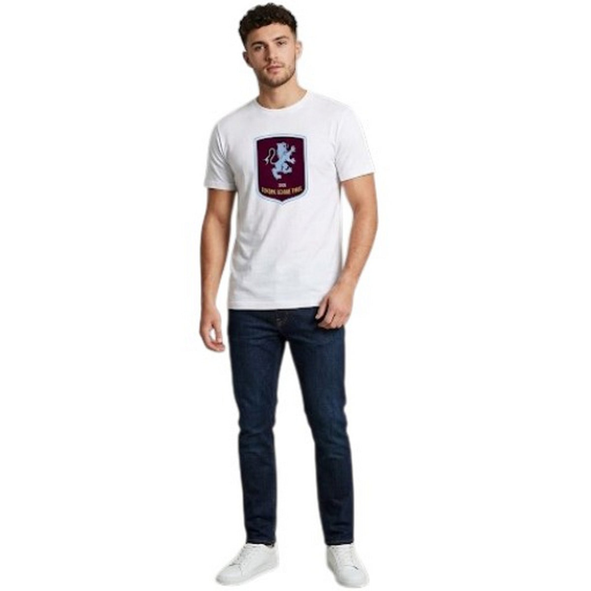 White - Pack Shot - AWD Mens Europa League Final 2026 Crest T-Shirt