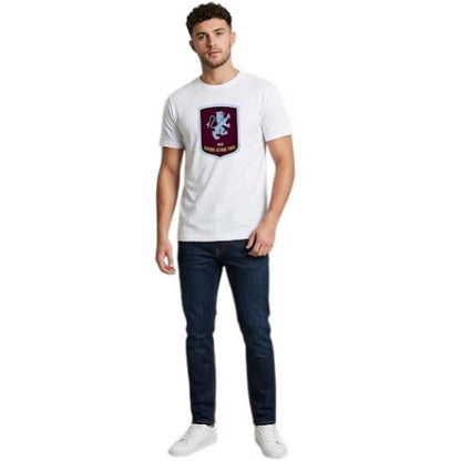 White - Pack Shot - AWD Mens Europa League Final 2026 Crest T-Shirt