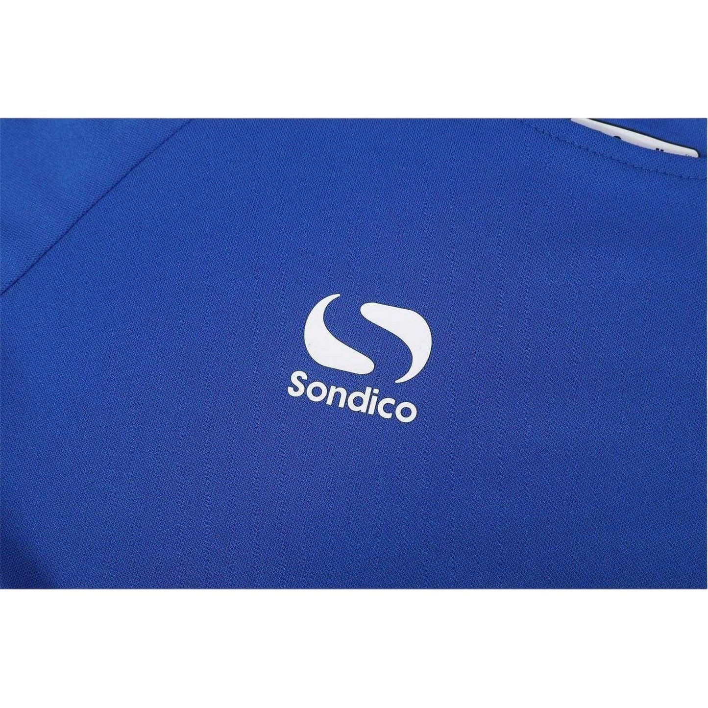 Royal Blue-White - Side - Sondico Boys Fundamental Logo Polo Shirt