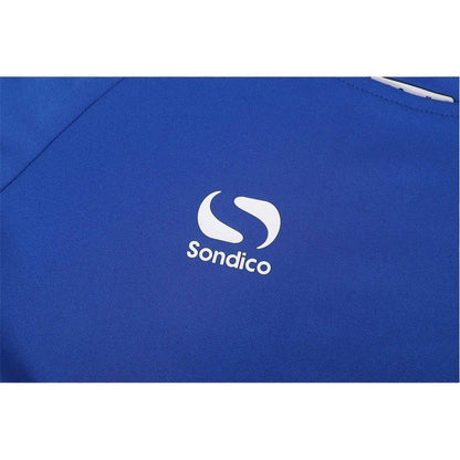 Royal Blue-White - Side - Sondico Boys Fundamental Logo Polo Shirt