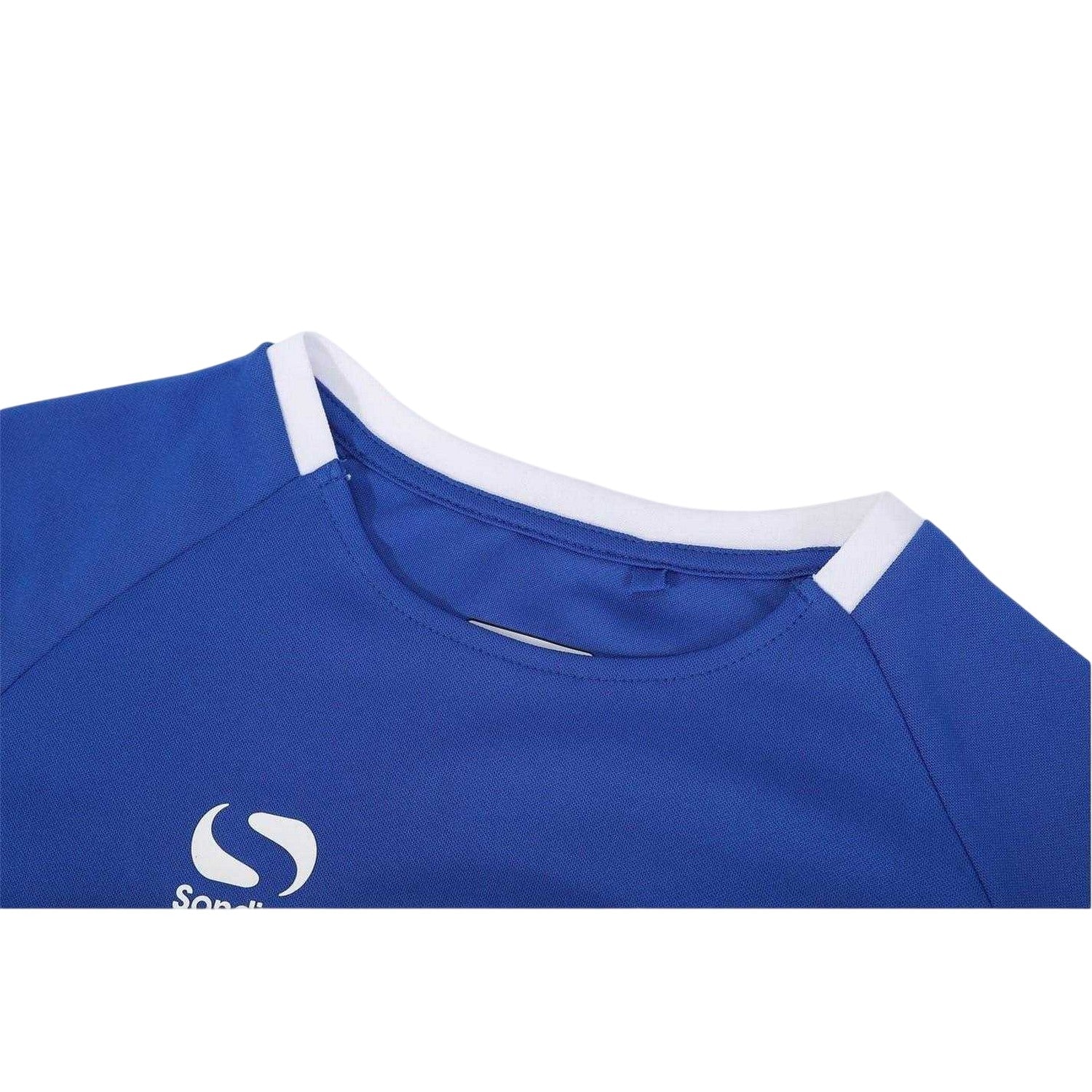 Royal Blue-White - Lifestyle - Sondico Boys Fundamental Logo Polo Shirt