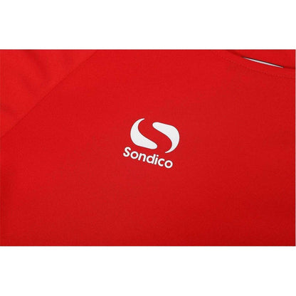 Red-White - Lifestyle - Sondico Boys Fundamental Logo Polo Shirt