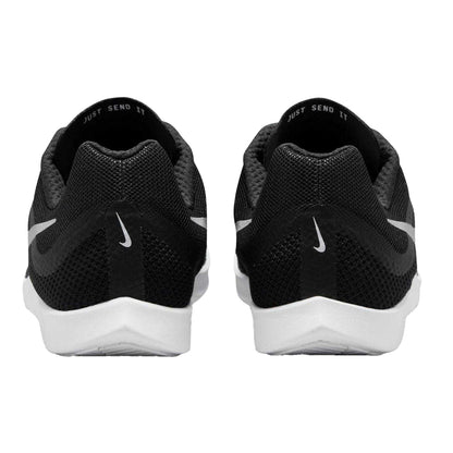 Black-Metallic - Back - Nike Mens Zoom Rival Distance Athletic Shoe Spikes