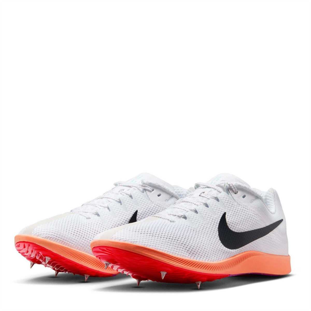 White-Obsidian Blue - Lifestyle - Nike Mens Zoom Rival Distance Athletic Shoe Spikes