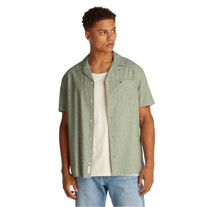 Aruba - Side - Tommy Jeans Mens Logo Pocket Shirt