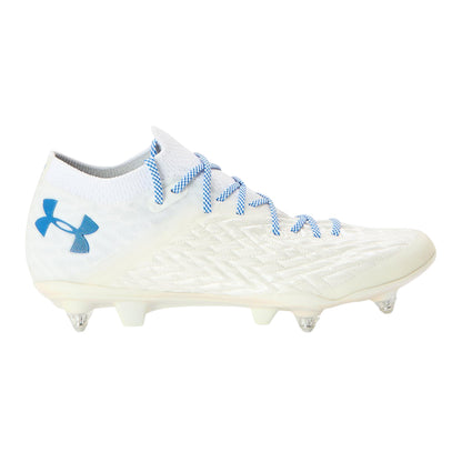 White - Front - Under Armour Mens Clone Magnetico Pro Quilted Knitted Football Boots