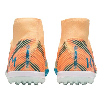 Orange - Back - Nike Mens Zoom Superfly 10 Academy Football Boots