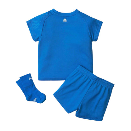 Blue - Back - Puma Baby Olympique De Marseille FC Top & Bottom Set Set