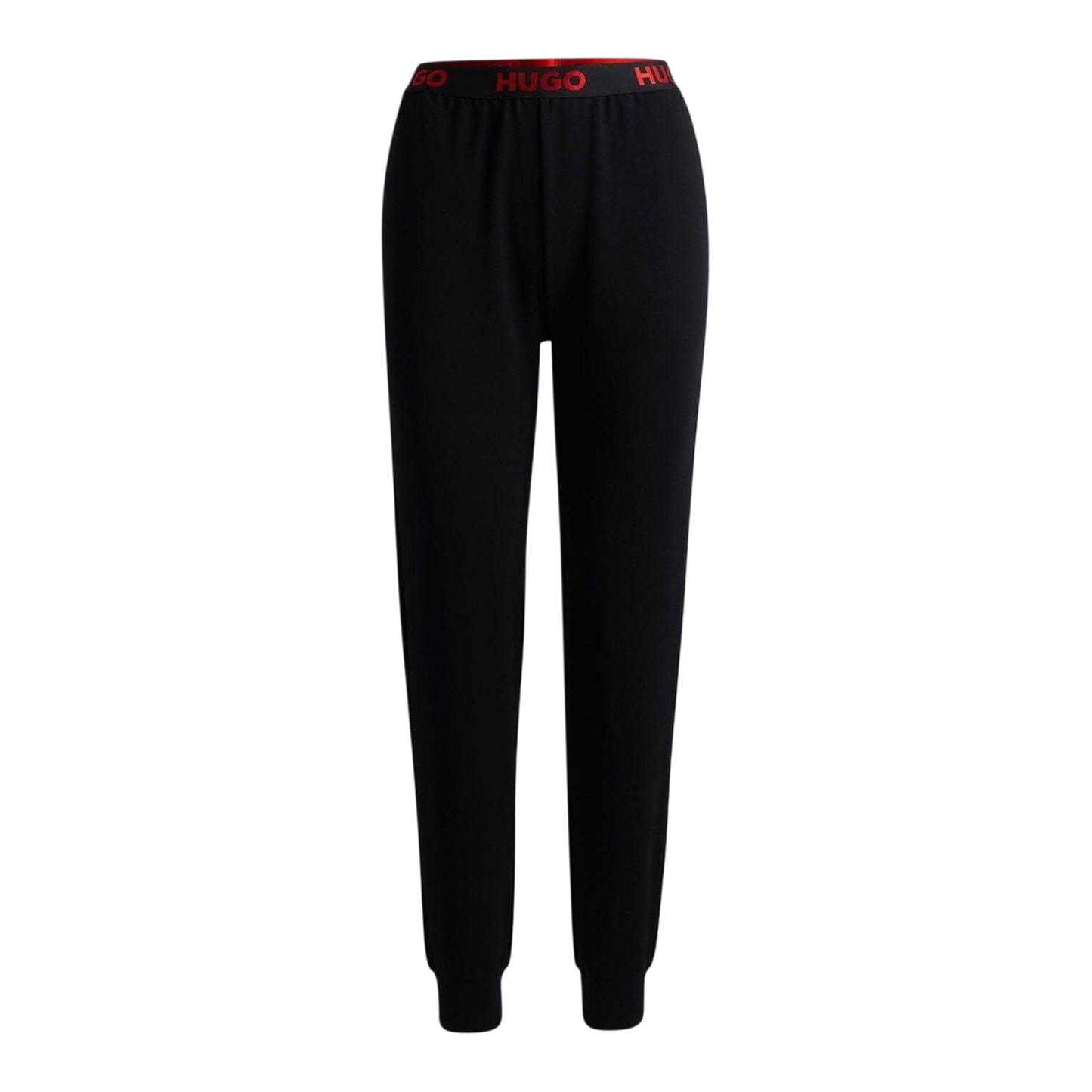 Black - Front - Hugo Womens-Ladies Regular Pyjama Bottoms