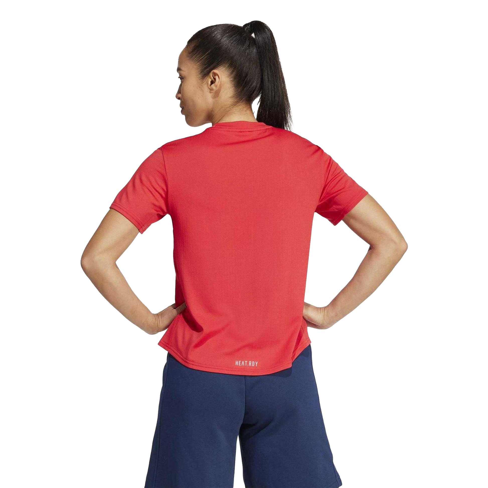 Better Scarlet - Back - Adidas Womens-Ladies Olympic Poland T-Shirt