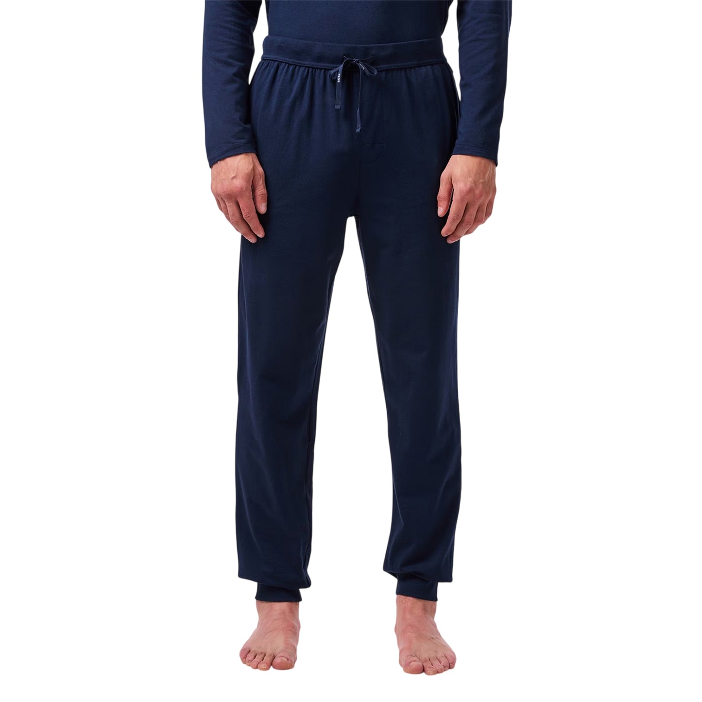 Navy - Side - Boss Mens Mix&Match Jogging Bottoms
