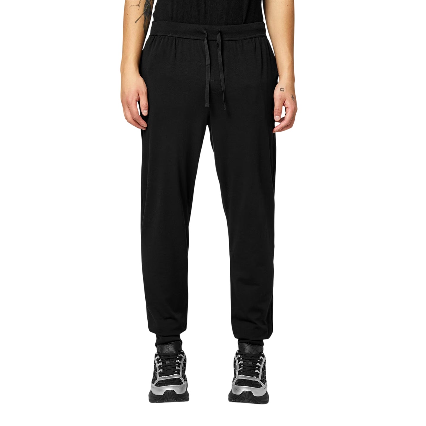 Black - Side - Boss Mens Mix&Match Jogging Bottoms