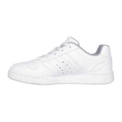 White - Back - Skechers Mens Q Street Low Cut Shoes