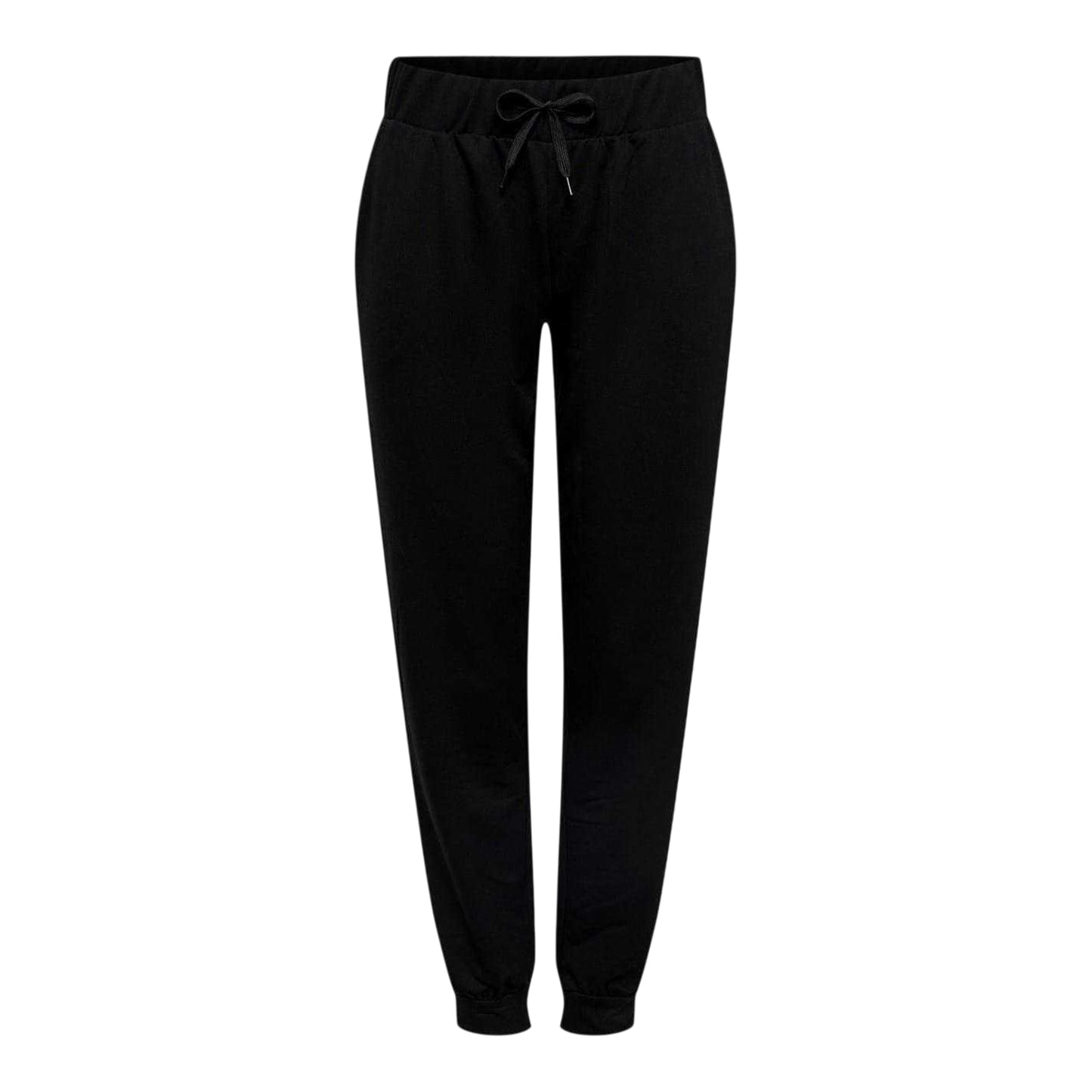 Black-Red - Back - Only Play Womens-Ladies Jogging Bottoms
