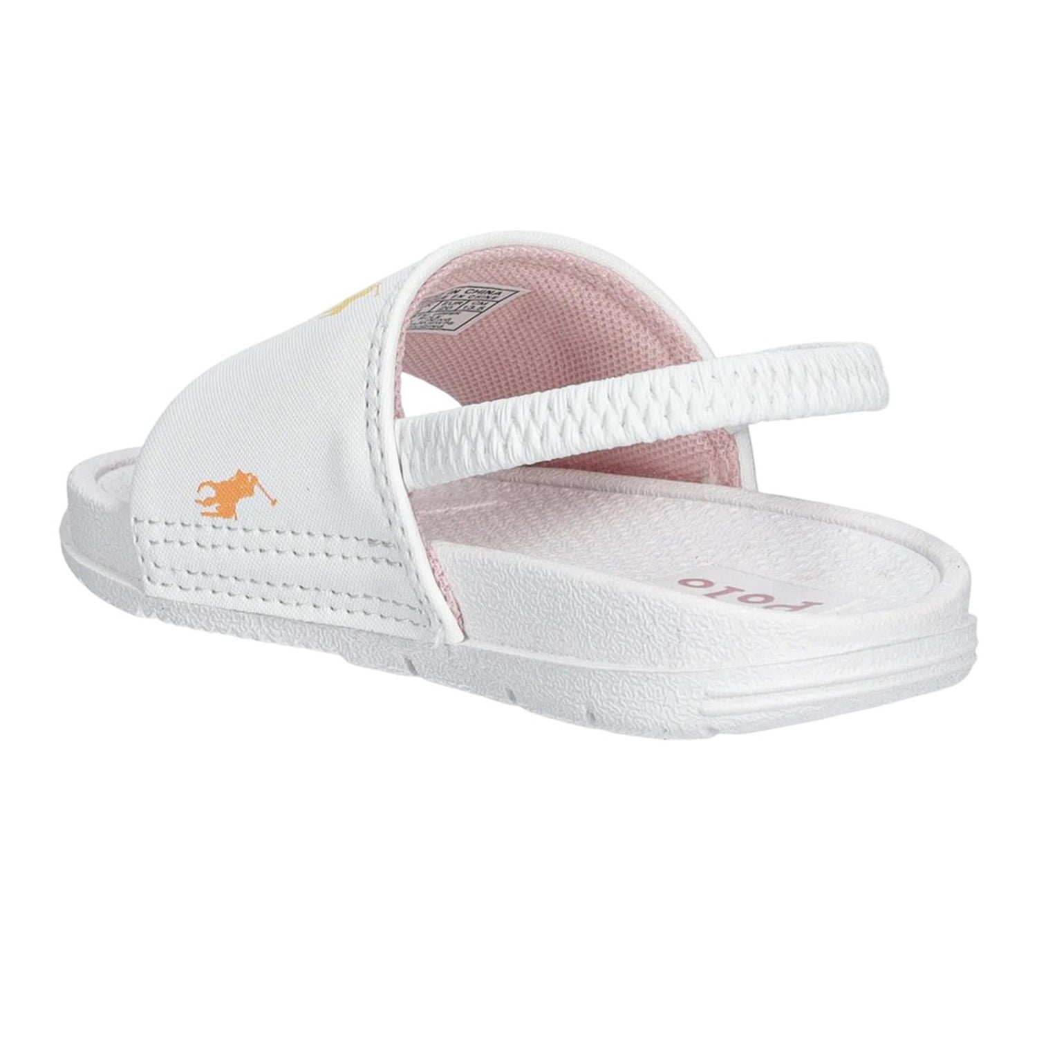 White - Back - Ralph Lauren Childrens-Kids Fairview Sandals