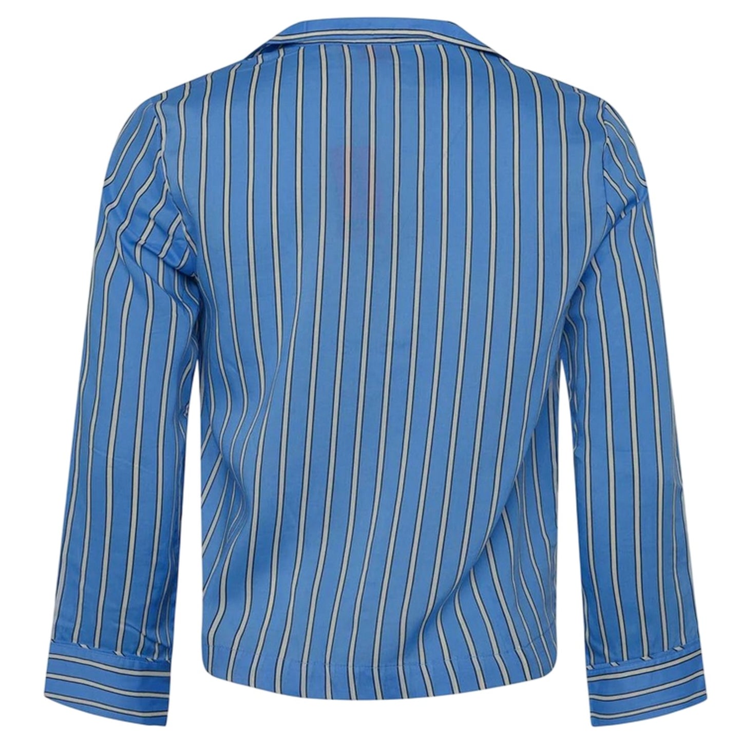 Blue - Back - Hugo Womens-Ladies Logo Pyjama Top