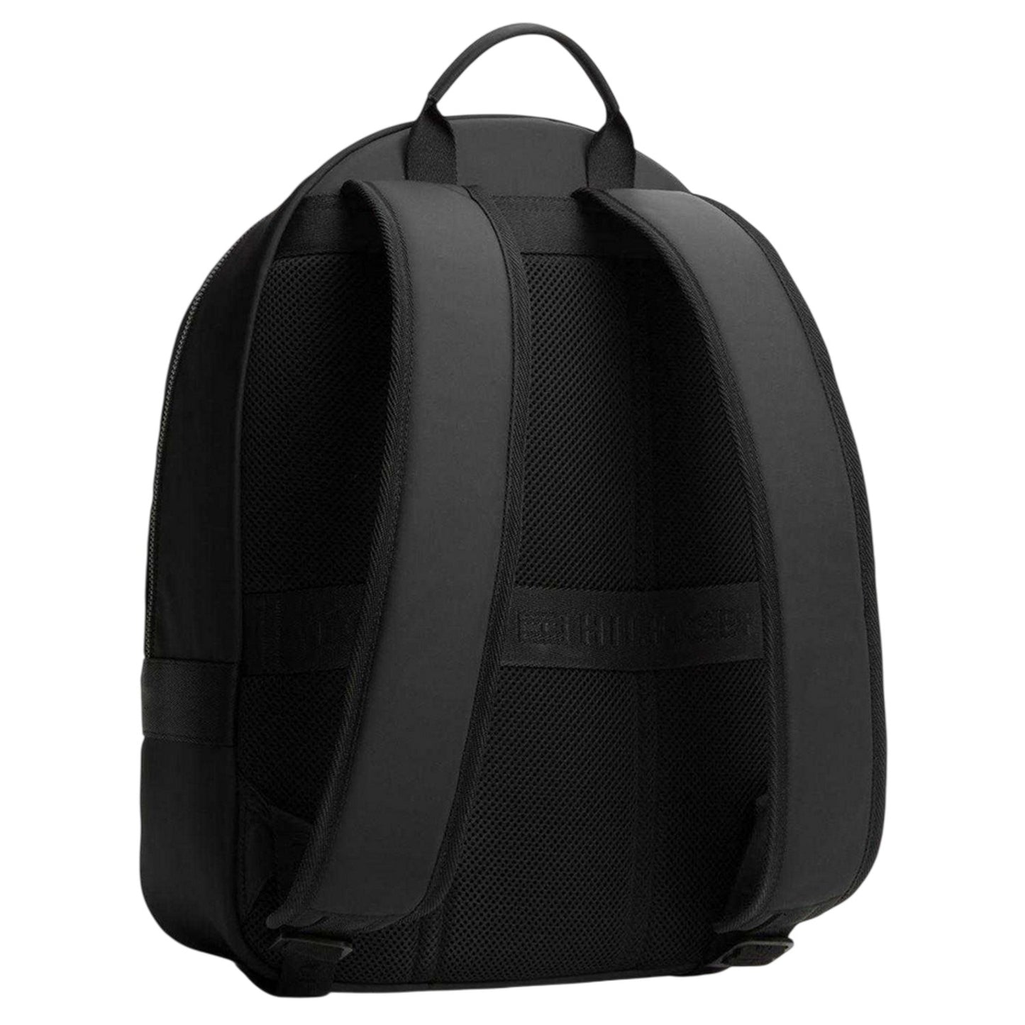Black - Back - Tommy Hilfiger Plain Polyester 16L Backpack