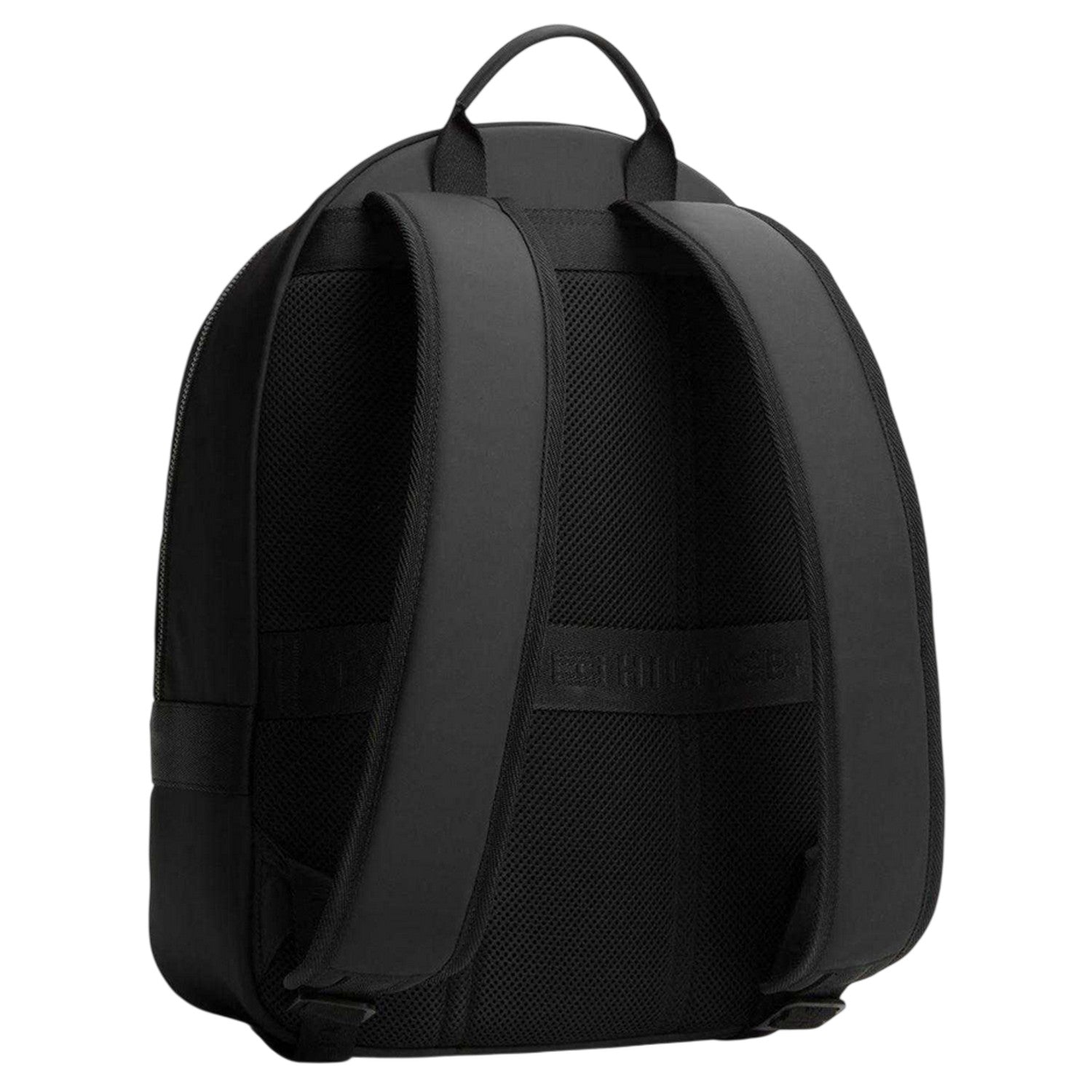 Black - Back - Tommy Hilfiger Plain Polyester 16L Backpack