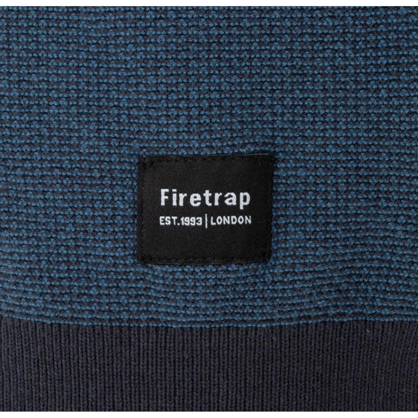Navy - Lifestyle - Firetrap Mens Knitted Short-Sleeved Shirt