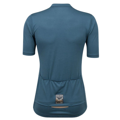 Nightfall Navy - Back - Pearl Izumi Womens-Ladies Expedition Full Zip Cycling Jersey
