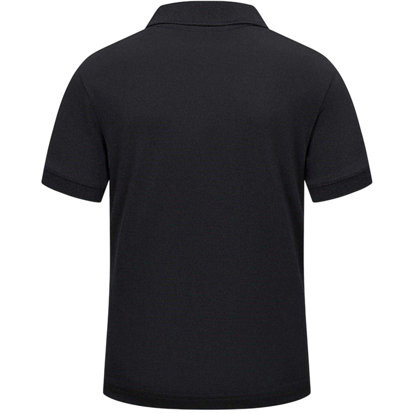 Black - Back - Kelme Childrens-Kids Logo Dri-FIT Polo Shirt
