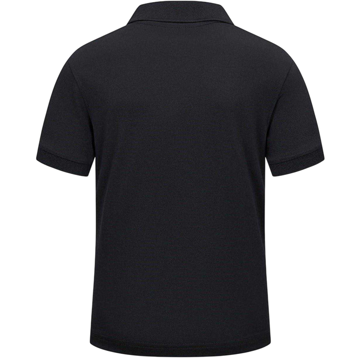 Black - Back - Kelme Childrens-Kids Logo Dri-FIT Polo Shirt