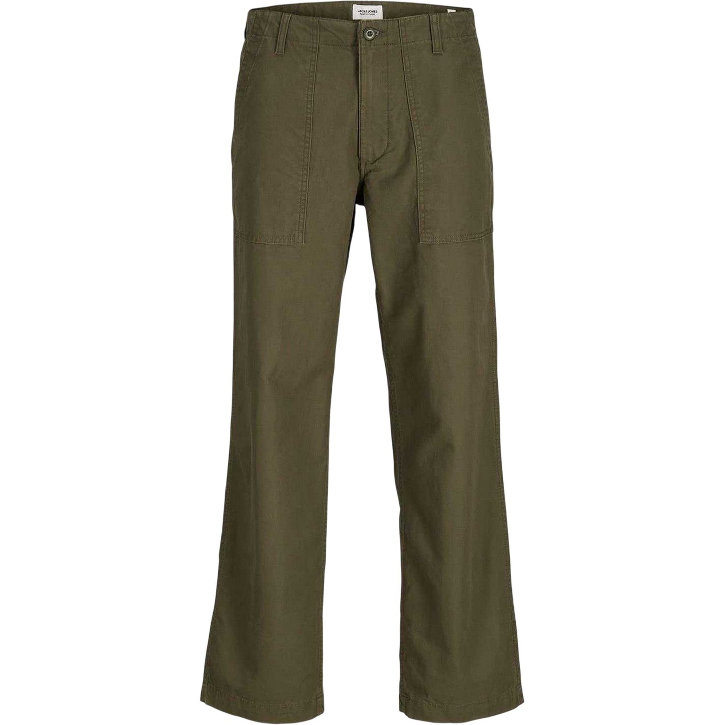 Olive Night - Front - Jack And Jones Mens Fatigue Jogging Bottoms