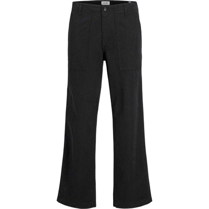 Black - Front - Jack And Jones Mens Fatigue Jogging Bottoms