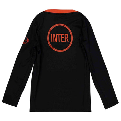 Black-Blue - Back - Nike Childrens-Kids Inter Milan FC Third Jersey
