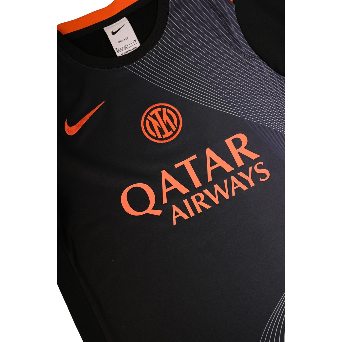 Black-Blue - Side - Nike Childrens-Kids Inter Milan FC Third Jersey