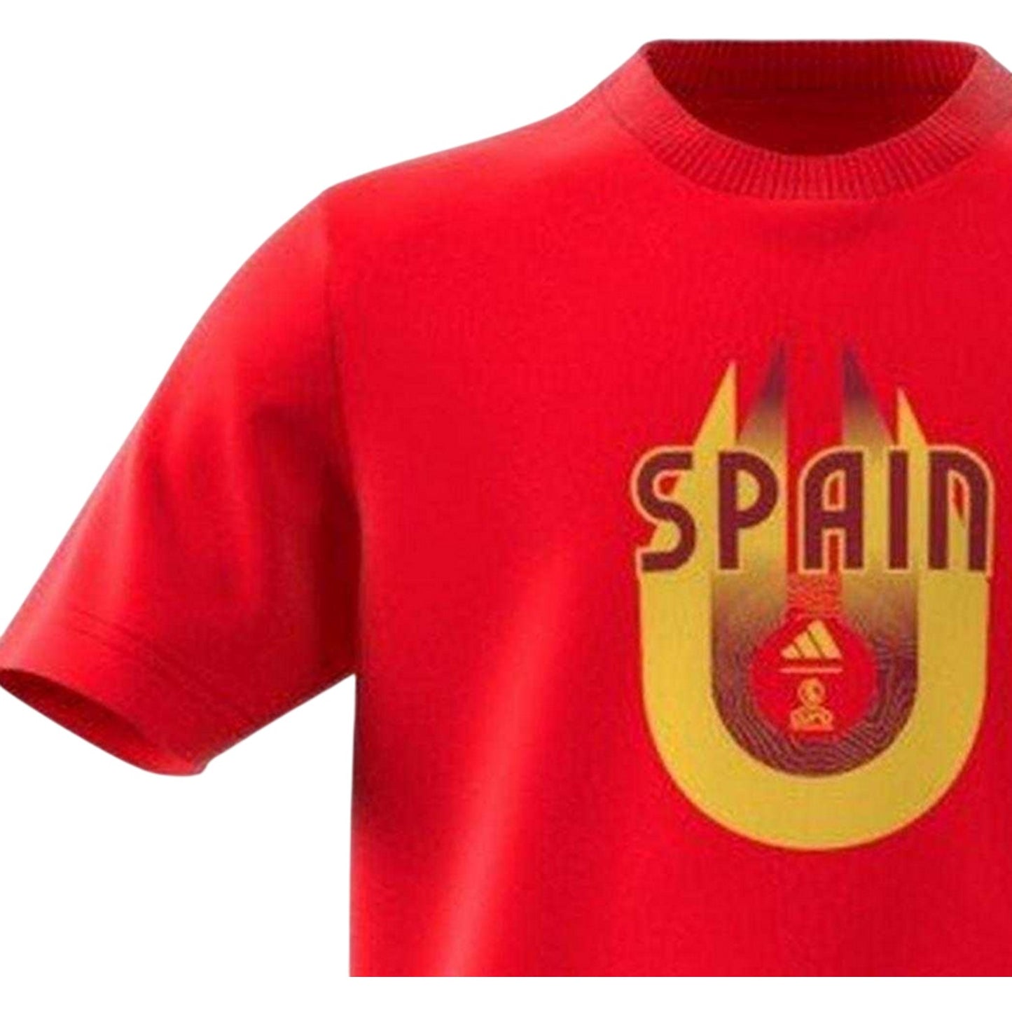 Better Scarlet - Lifestyle - Adidas Childrens-Kids Spain Graphic Print T-Shirt