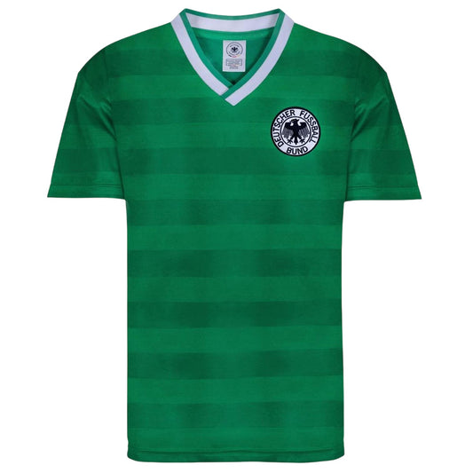 Green-White - Front - Score Draw Unisex Adult Germany Away Shirt