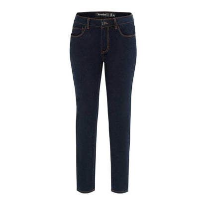 Night Blue - Front - Firetrap Womens-Ladies Mid Rise Skinny Jeans