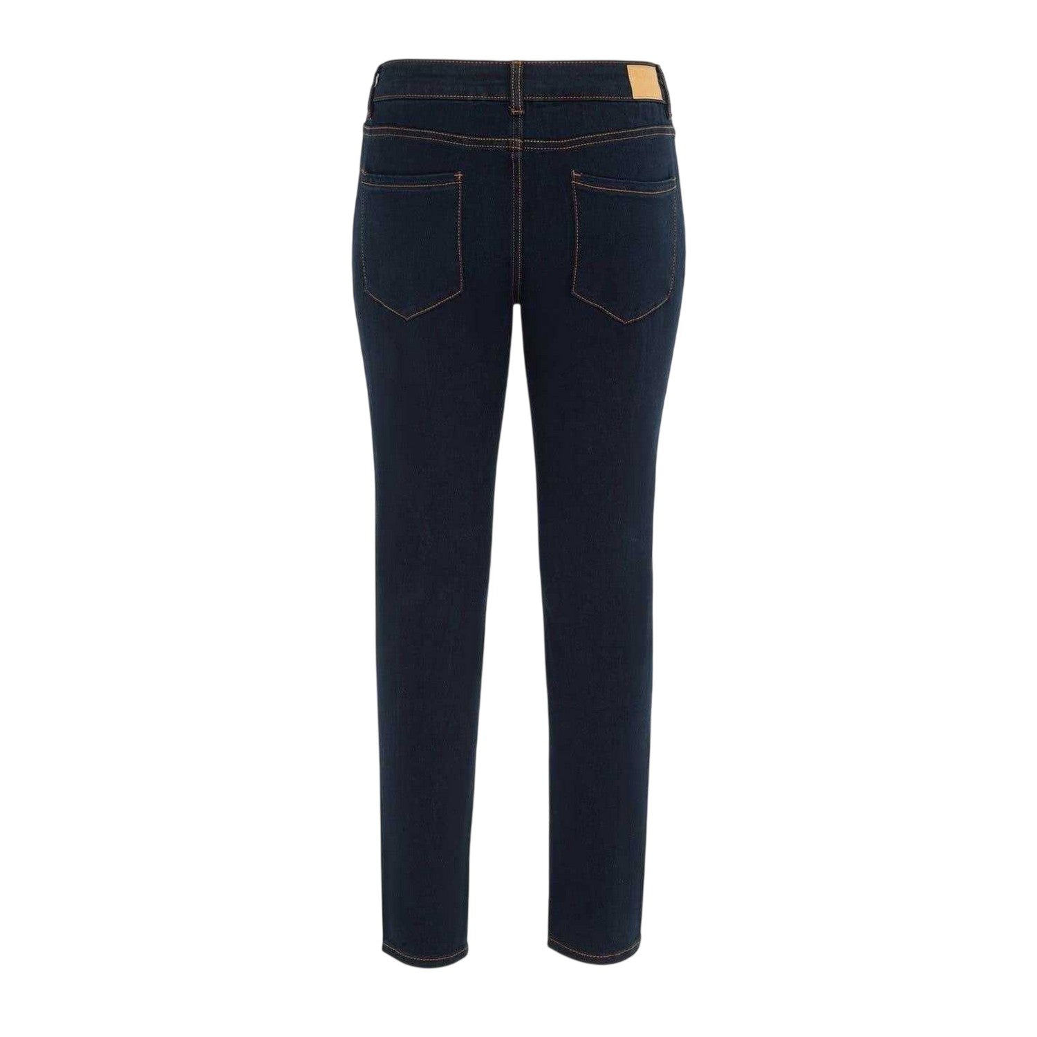 Night Blue - Back - Firetrap Womens-Ladies Mid Rise Skinny Jeans