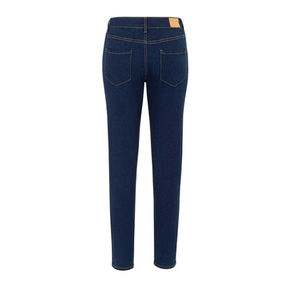 Navy - Back - Firetrap Womens-Ladies Mid Rise Skinny Jeans