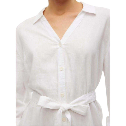 Snow White - Lifestyle - Vero Moda Womens-Ladies Linn Midi Shirt Dress