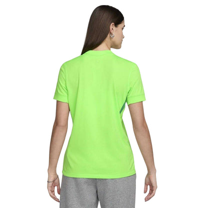 Green - Back - VFL Wolfsburg Womens-Ladies 24-25 Nike Football Shirt