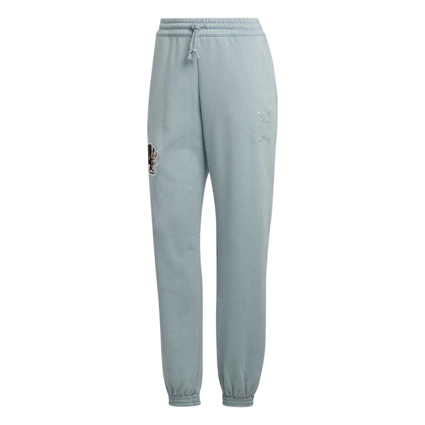 Grey - Front - Adidas Womens-Ladies Disney Mickey Mouse Joggers