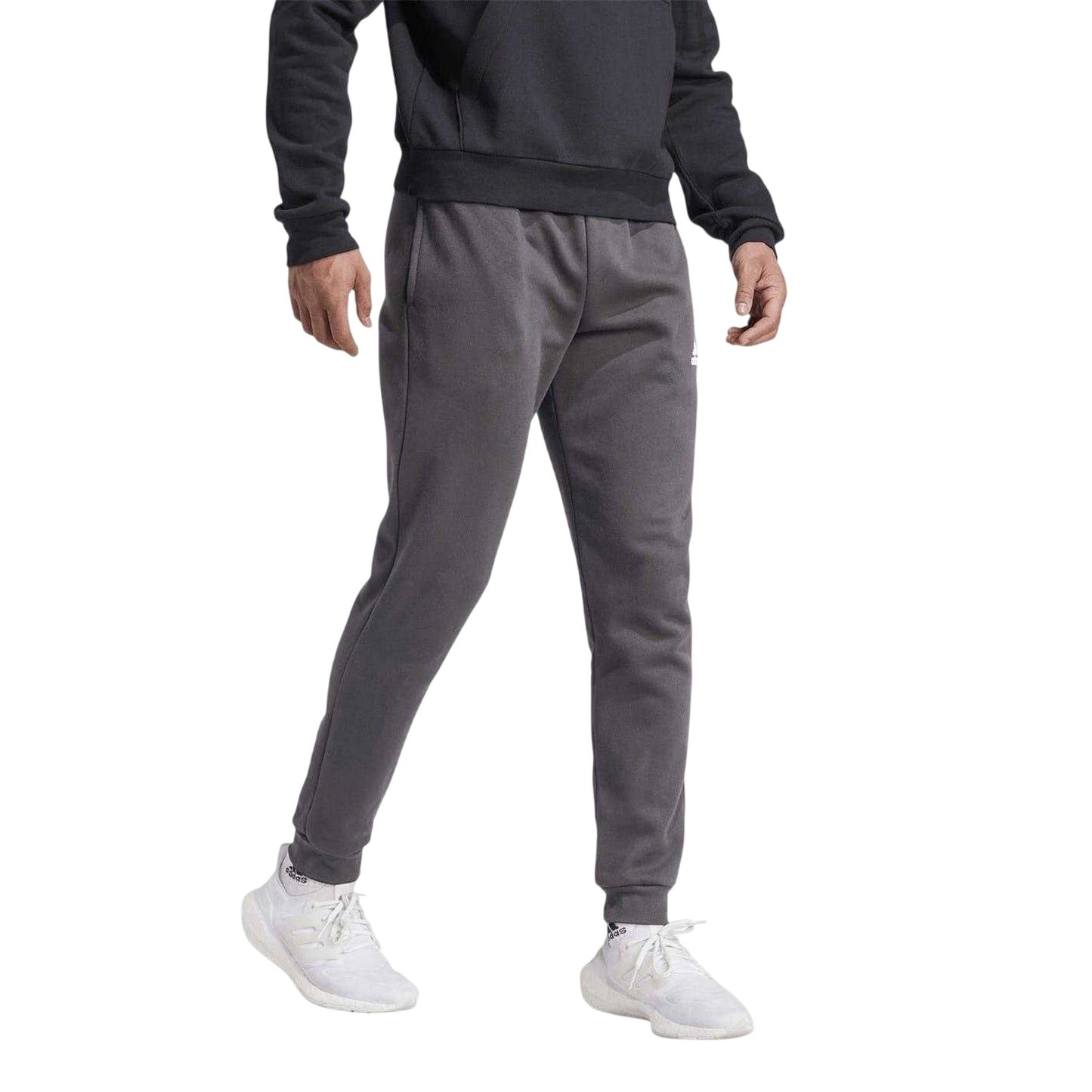 Grey - Side - Adidas Mens Entrada 22 Joggers