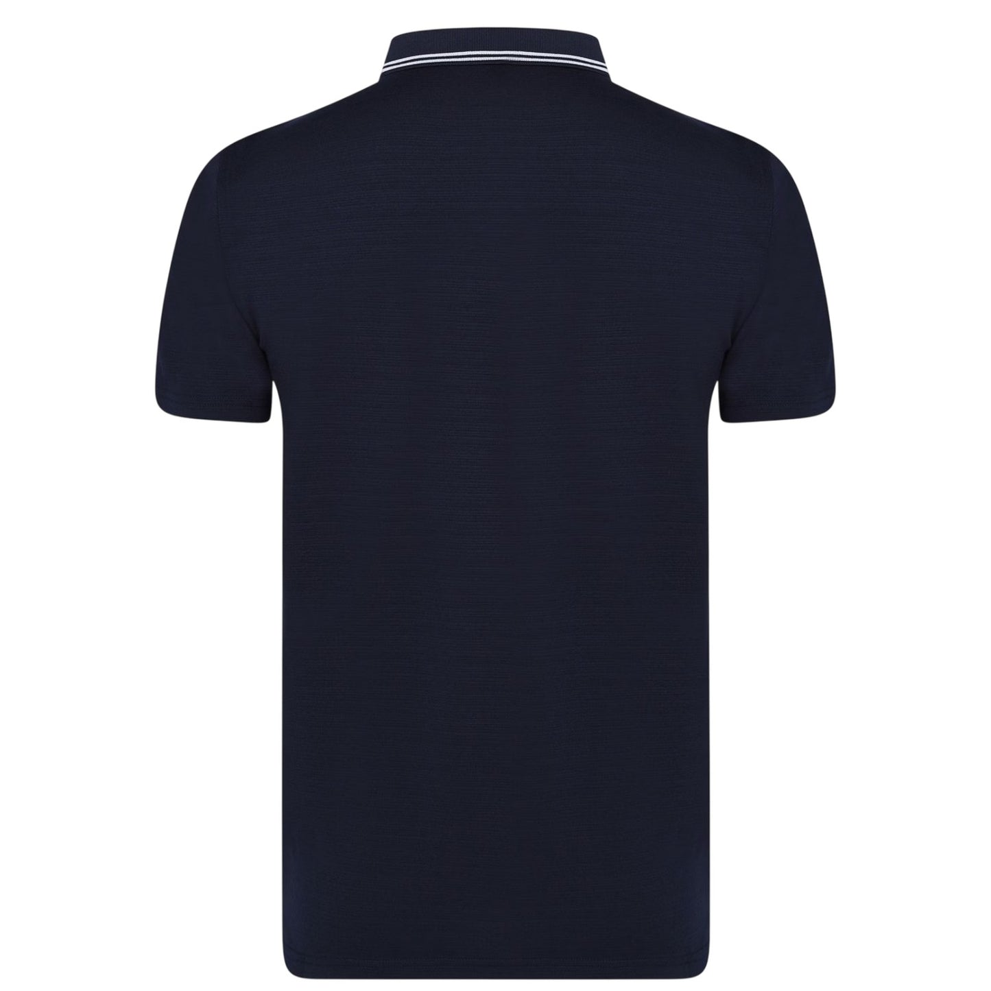 Navy Marl - Back - Calvin Klein Mens Broadway Polo Shirt