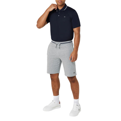 Navy Marl - Side - Calvin Klein Mens Broadway Polo Shirt