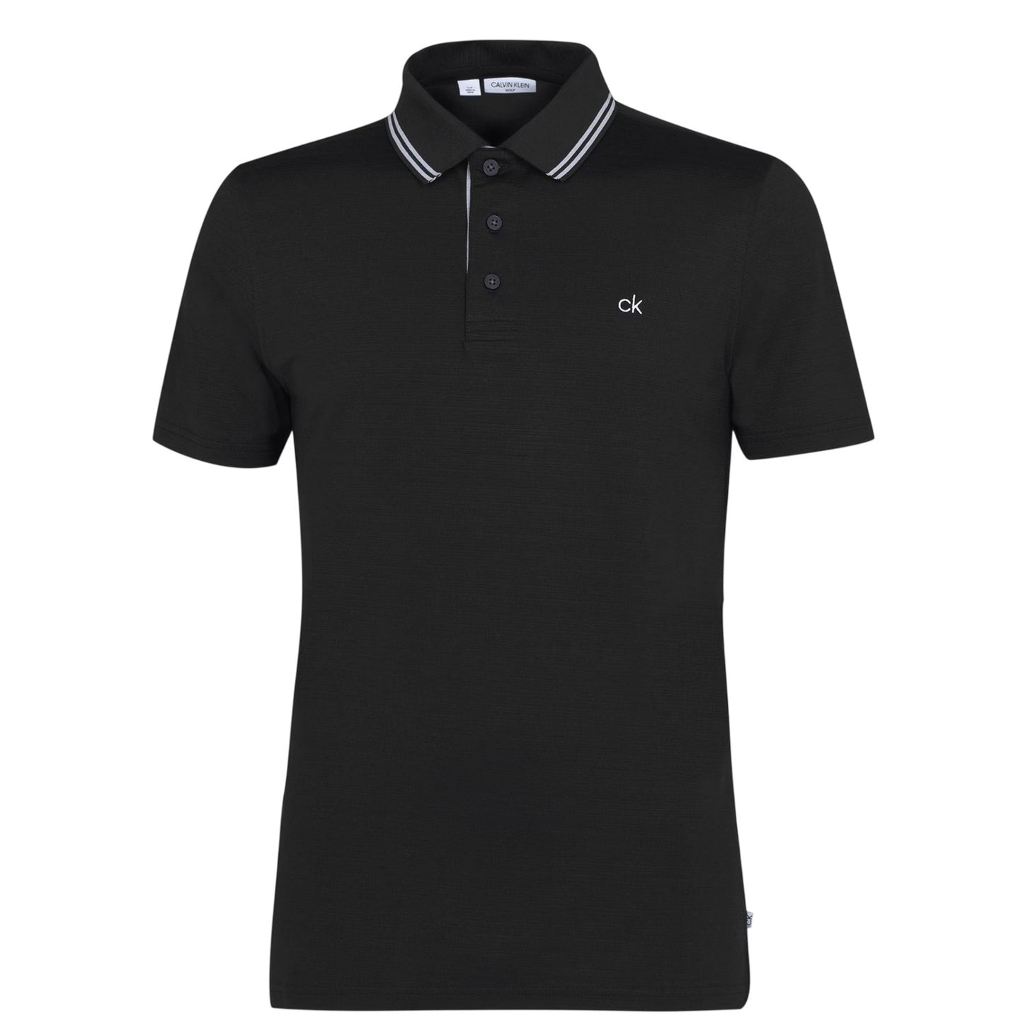 Black - Front - Calvin Klein Mens Broadway Polo Shirt