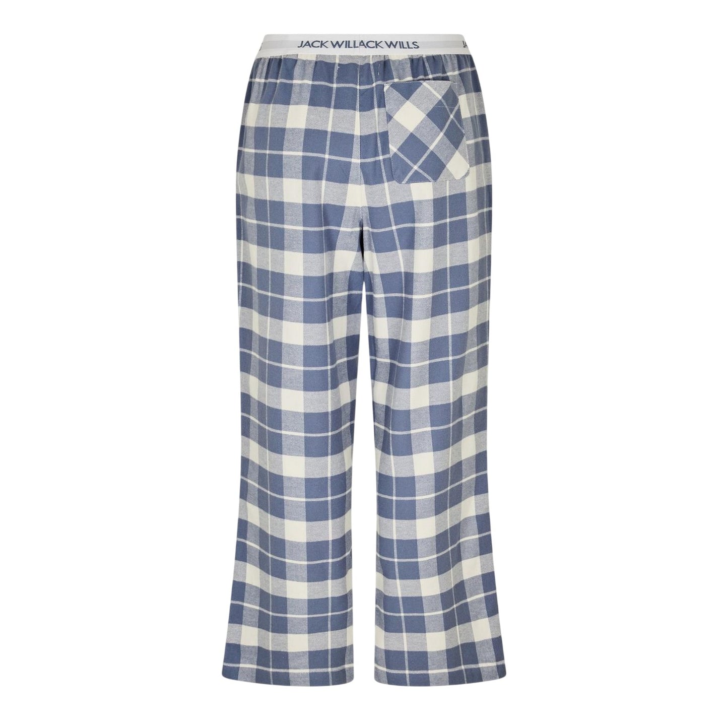 Folkstone - Back - Jack Wills Womens-Ladies Flannel Checked Pyjama Bottoms