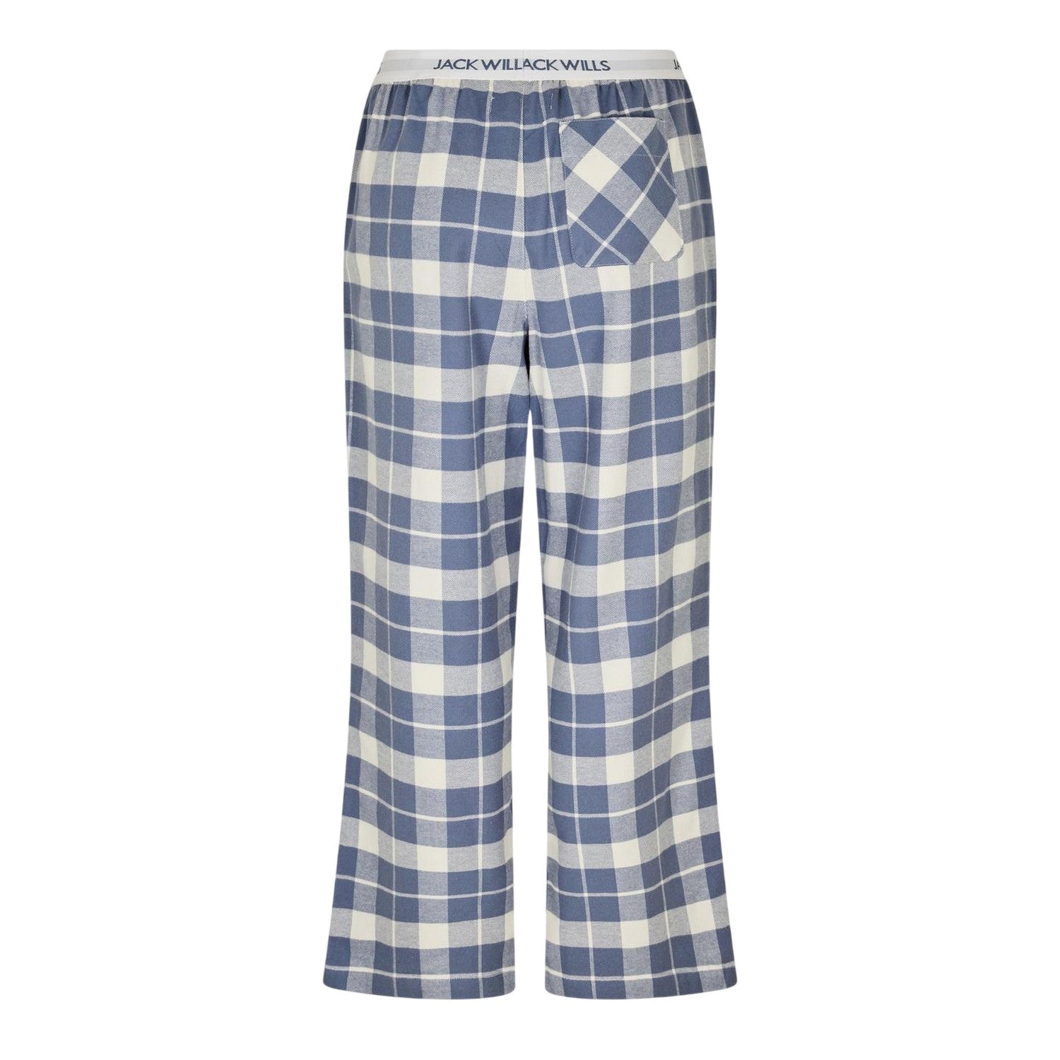 Folkstone - Back - Jack Wills Womens-Ladies Flannel Checked Pyjama Bottoms