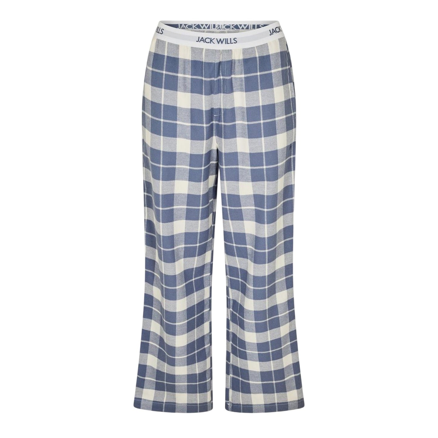 Folkstone - Front - Jack Wills Womens-Ladies Flannel Checked Pyjama Bottoms