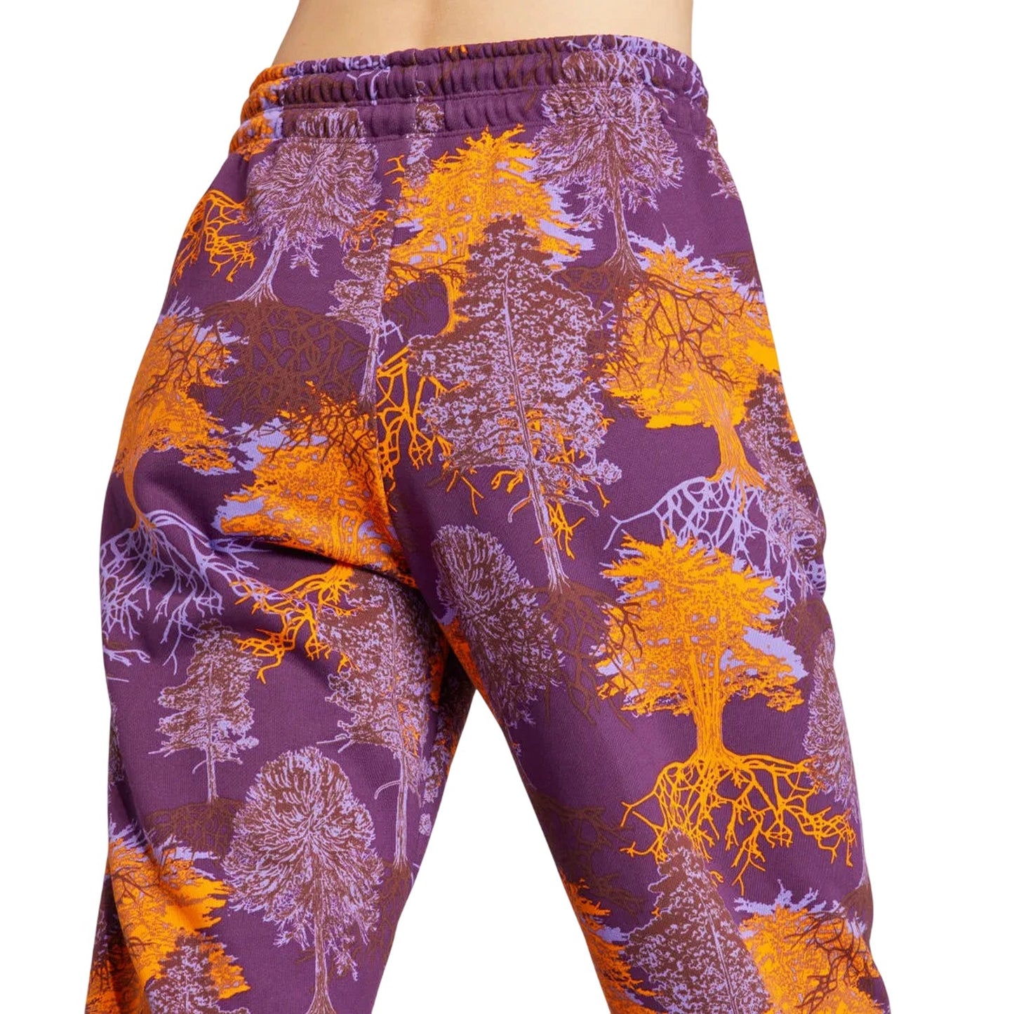 Brown - Side - Adidas Womens-Ladies Stella McCartney Regular Joggers